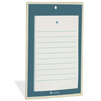 Magnetischer Notizblock grau (15)