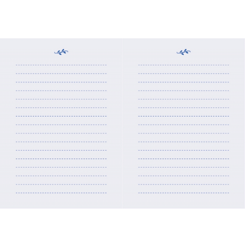 Kleines Notizheft Blau