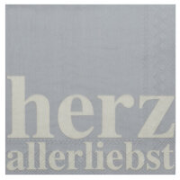 Cocktailservietten – herzallerliebst
