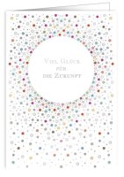 XL Karte Viel Glück für die Zukunft