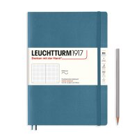 Notizbuch Composition B5 Softcover stone blue, dotted