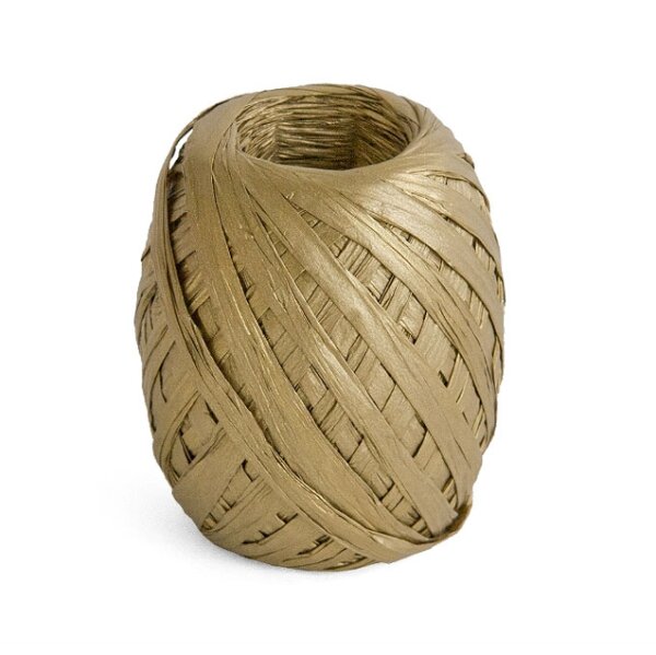 Band Krepppaier 45m/gold