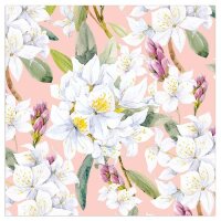 Servietten – Finest Blüte rosa