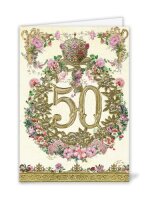 50. Geburtstag Karte