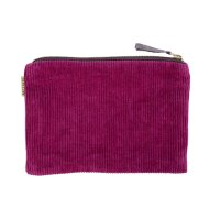 Kosmetiktasche Kord obergine