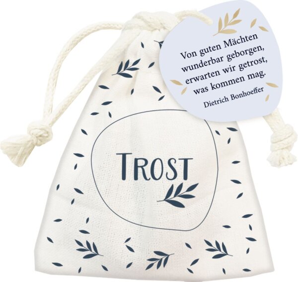 Handschmeichler aus Stein "Kraft und Trost für dich"