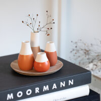 Mini Pastellvasen 4er-Set Erdtöne