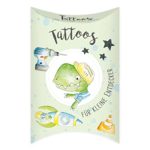 Tattoos für kleine Entdecker
