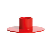 Kerzenhalter POP Verkehrsrot