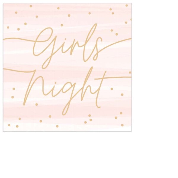 Cocktailservietten – Girls night nude