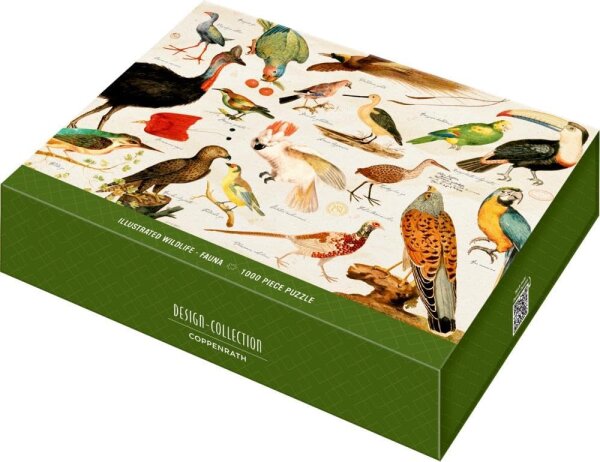 Puzzle - Illustrierte Tierwelt