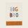 Postkarte mit bunter Schrift – Big Bro