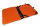 TB iPad Leder/Filz +3Klammern – orange