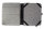 TB iPad Leder/Filz +3Klammern – grau