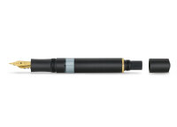 Kaweco Kolbenfüllhalter AL Black- Piston filler Set