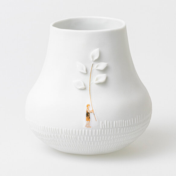 Vase Wiese Bildergeschichte