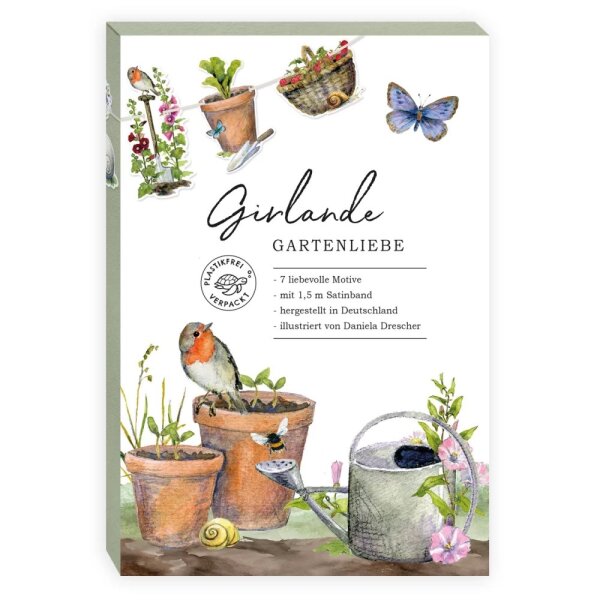Girlande Garten