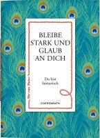 Büchlein mit rotem Faden: Bleibe stark und glaub an...