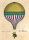 Bomo Klappkarte mit Kuvert - "Le Tricolor" Balloon