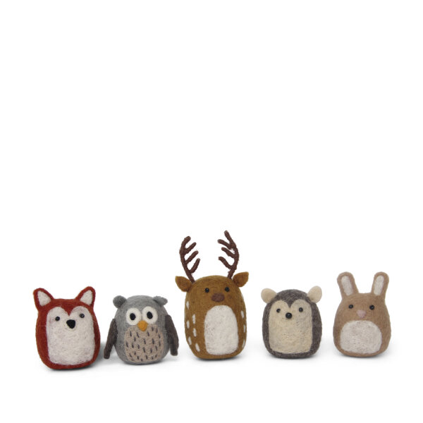 Waldtiere aus Filz - Hase