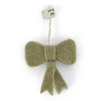 Filz Masche mintgrün mini