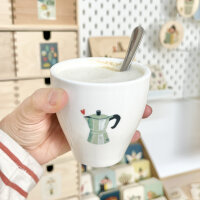 Kaffeetasse mit Aufdruck