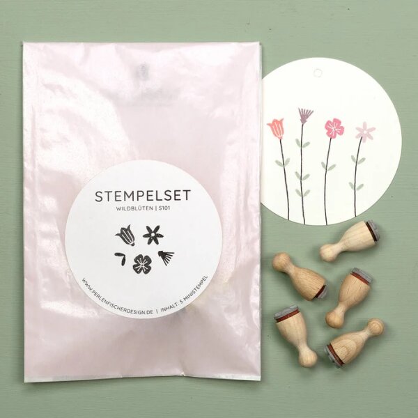 Stempelset Wildblüten