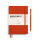 Notizbuch Medium (A5), Softcover, 123 nummerierte Seiten, Fox red, blanko
