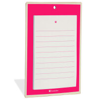 Magnetischer Notizblock pink (06)