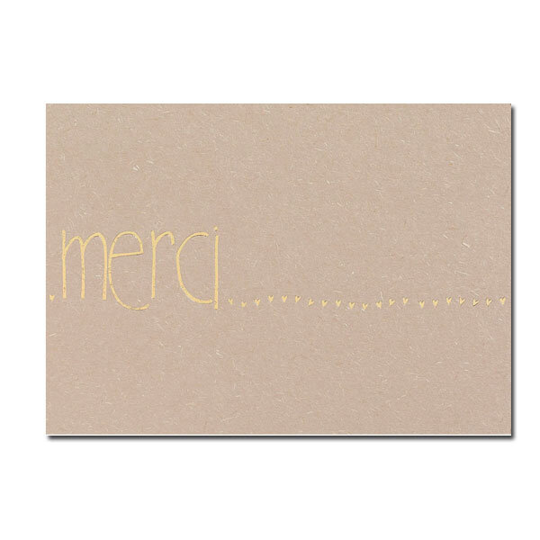 Postkarte merci ......