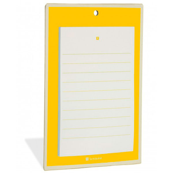 Magnetischer Notizblock gelb (01)