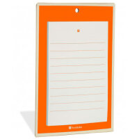 Magnetischer Notizblock orange (16)