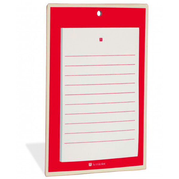 Magnetischer Notizblock rot (04)