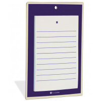 Magnetischer Notizblock violett (18)