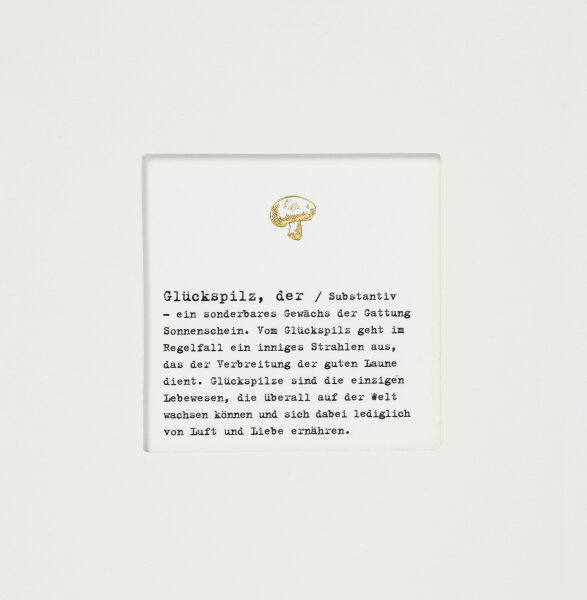 Passepartoutkarte Glück