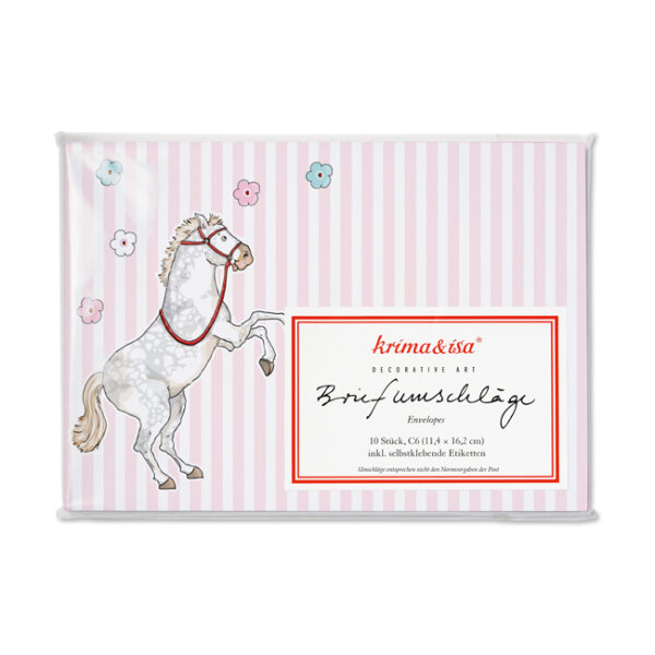 Briefumschlag Pony