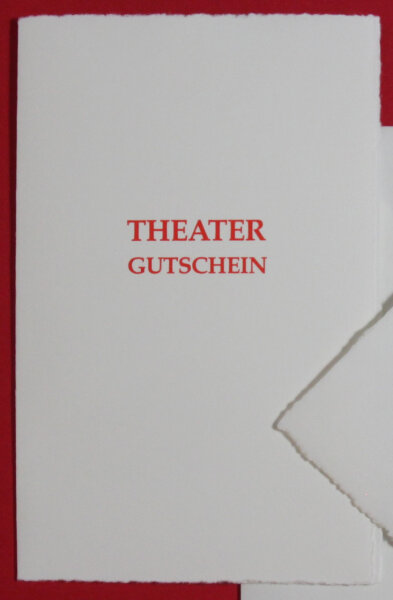 Karte THEATER Gutschein