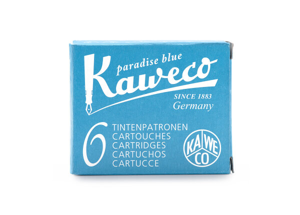 Kaweco Tintenpatronen Paradise Blue