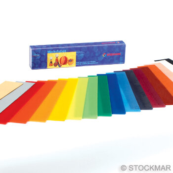 Wachsfolien bunt