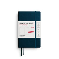 Wochenplaner Pocket (A6) 2026, deep sea