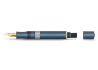 Kaweco Kolbenfüllhalter AL Navy - Piston filler Set