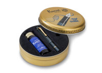 Kaweco Kolbenfüllhalter AL Navy - Piston filler Set