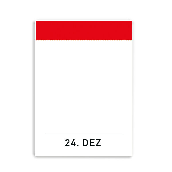 Postkarte Kalenderblatt