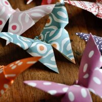 Origami "cloud of butterflies kit"