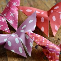 Origami "cloud of butterflies kit"