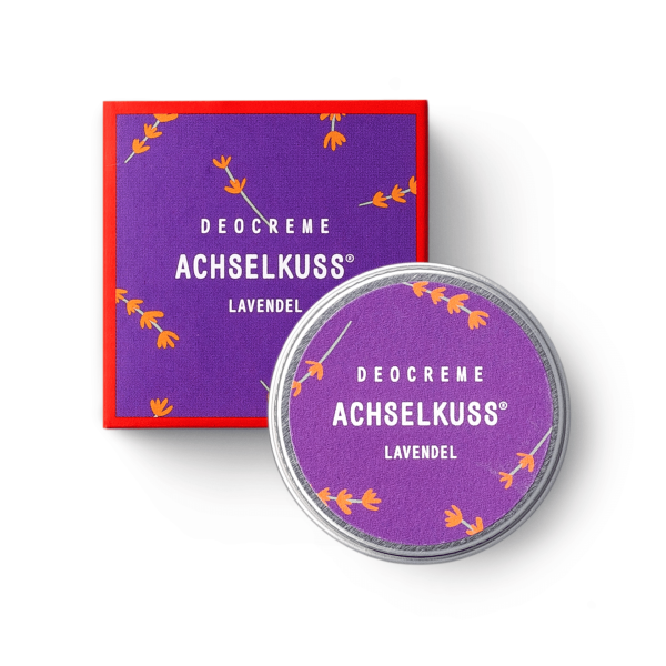 Achselkuss Deocreme Lavendel mini