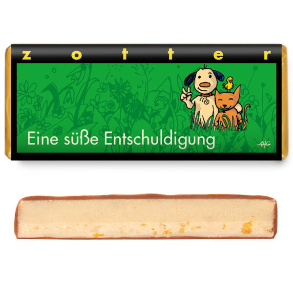 Schokolade "Eine süße Entschuldigung"