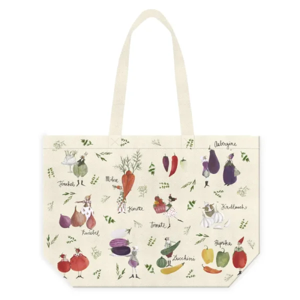 Baumwoll Shopper Kräutergarten